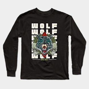 wolf wolf wolf Long Sleeve T-Shirt